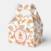 ホリデージンジャーパンベーキング料理用具ベーカリー フェイバーボックス (正面サイド)