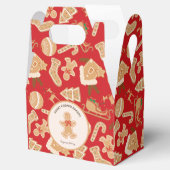 ホリデージンジャーパンベーキング料理用具ベーカリー フェイバーボックス (オープン)