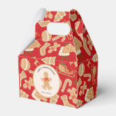 ホリデージンジャーパンベーキング料理用具ベーカリー フェイバーボックス (正面サイド)