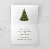 ホリデージンジャーブレッドハウス シーズンカード (内部)