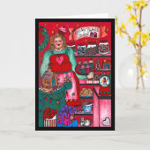 ホリデースイーツショップカード カード (黄色い花)