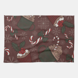 ホリデースウィートトリート キッチンタオル