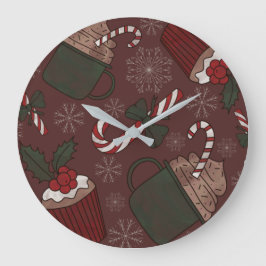 ホリデースウィートトリート ラージ壁時計