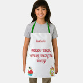 ホリデースクール飾カップケーキコンテスト エプロン (インサイチュ)