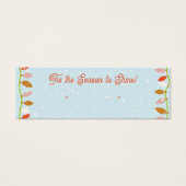 ホリデースタッドイヤリングディスプレイカード (正面)