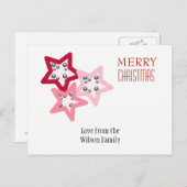 ホリデースターズ シーズンポストカード (正面/裏面)