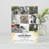 ホリデースター毎日モーメント9フォトコラージュ シーズンカード (スタンド正面)