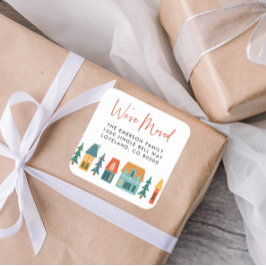 ホリデーステッカー新登場 スクエアシール