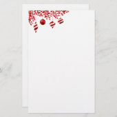 ホリデーステーショナリー紙-オーナメント 便箋 (正面/裏面)