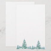 ホリデーステーショナリー紙 便箋 (正面/裏面)