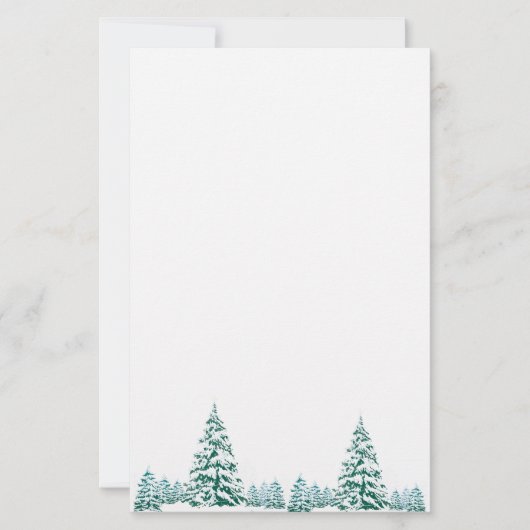 ホリデーステーショナリー紙 便箋 (正面)