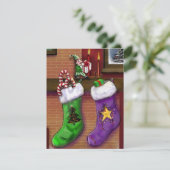 ホリデーストッキングスタッファーズバザール招待状招待状 招待状 (スタンド正面)