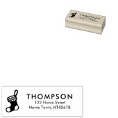 ホリデーストッキング差出人住所 ラバースタンプ (押印)