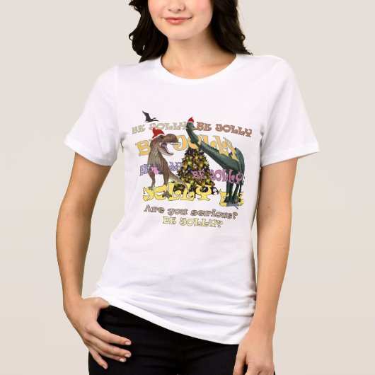 ホリデーストラス恐竜 トライブレンドＴシャツ (正面)