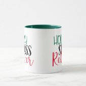 ホリデーストレスリリーバー | クールクリスマス飲酒 マグカップ (中央)