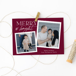 ホリデースナップショットフォトカード - 桑の実 シーズンカード