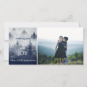 ホリデースノーフォレストウィンターワンダーランドの写真 シーズンカード (正面)