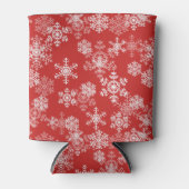 ホリデースノーフレーククーラーボックス 缶クーラー (正面)