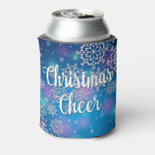 ホリデースノーフレークスクリスマス応援 缶クーラー (缶裏面)