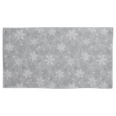 ホリデースノーフレークスピローケースセット 枕カバー (正面左)