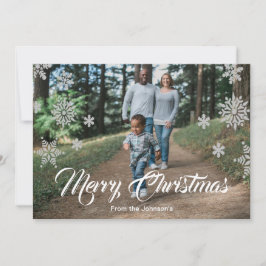 ホリデースノーフレーク 案内状