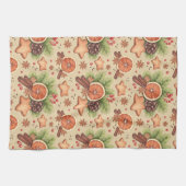 ホリデースパイスキッチンタオル キッチンタオル (横)