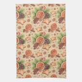 ホリデースパイスキッチンタオル キッチンタオル (縦)