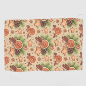 ホリデースパイスゴルフタオル ゴルフタオル (横)