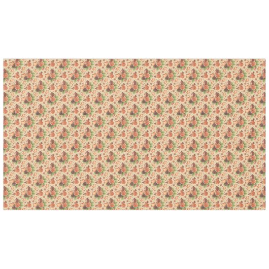 ホリデースパイスタブレクロス テーブルクロス (正面(横))