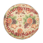 ホリデースパイスベースボール 野球ボール (正面左)