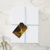 ホリデースパークルギフトラベル ギフトタグ (より糸付き)