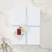 ホリデースパークル&ボウズ ギフトタグ (より糸付き)