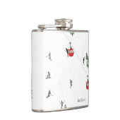 ホリデースパーソナライズされたキーリフト フラスク (右)