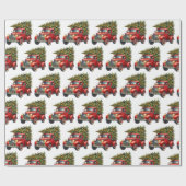 ホリデースピリットアニマルアート ラッピングペーパー (フラット)