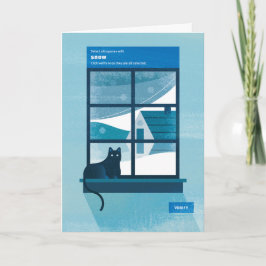 ホリデースピリットグリーティングカードを再キャプチャー カード