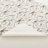 ホリデースピリットドラゴンフライ シェルパブランケット (3/4)