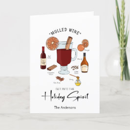 ホリデースピリットミュールワインホリデーカード シーズンカード