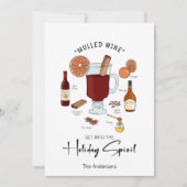 ホリデースピリットミュールワインホリデーカード シーズンカード (正面)