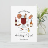 ホリデースピリットミュールワインホリデーカード シーズンカード (スタンド正面)