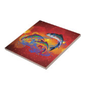 ホリデースプラッシュ – トラウト タイル (側面)