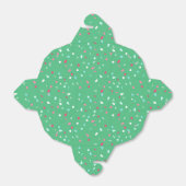 ホリデースプリンクルトリートボックス – 緑 フェイバーボックス (折り畳みなし)