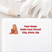 ホリデースロッス差出人住所ラベル ラベル (インサイチュ)