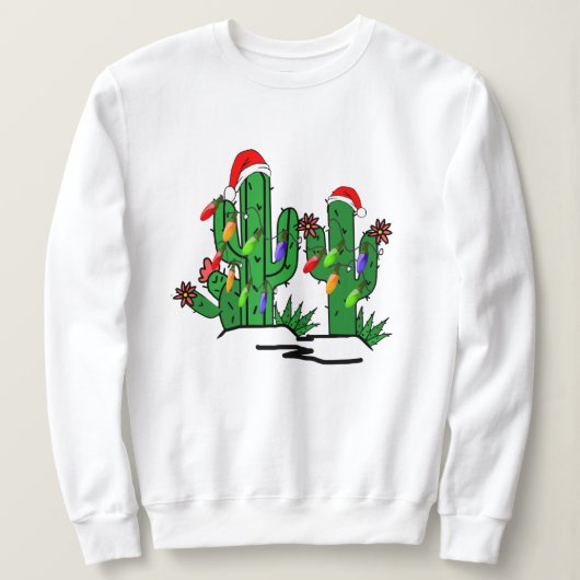 ホリデーズアゾパーソナライズされたナファミリークリスマス スウェットシャツ (デザイン正面)