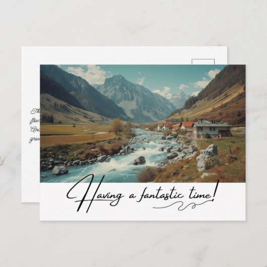 ホリデーズインザビレッジ シーズンポストカード (正面/裏面)