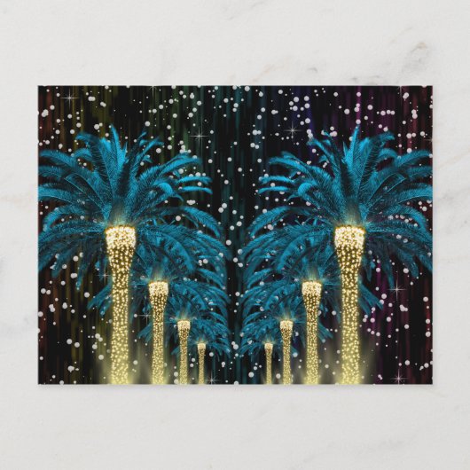 ホリデーズウィンターパーム ポストカード (正面)