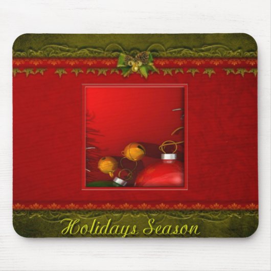ホリデーズシーズンマウスパッド マウスパッド (正面)