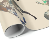 ホリデーズデアーズラッピング紙 ラッピングペーパー (ロールコーナー)