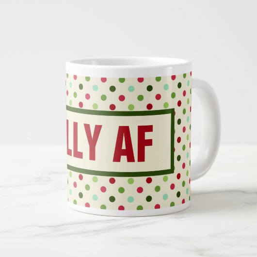 ホリデーズマグズバイ©ノートワーズホームコレクション ジャンボコーヒーマグカップ (正面右)