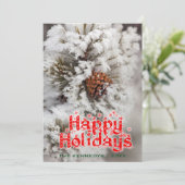 ホリデーズロッヂポールパインコーンアットイエローストーン シーズンカード (スタンド正面)