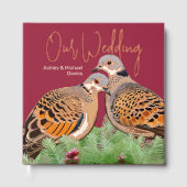 ホリデーズ結婚タートルドーム&エバーグリーンブルゴーニュ ゲストブック (正面)